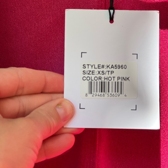 Noize Hot Pink Vegan Suede Moto Jacket - Picture 7 of 9